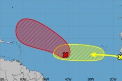 Activité cyclonique : une onde tropicale sous surveillance à 1800 km des Antilles, possible développement cette semaine