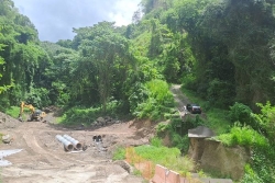 Au Prêcheur, les agriculteurs retrouvent le sourire avec le lancement des travaux à Grand Savane