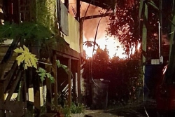 Saint-Laurent : nouvel incendie au Village Chinois, cinq familles sinistrées