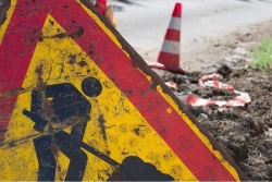 À la suite d'un effondrement, la route du fret au Lamentin, fermée jusqu'à nouvel ordre
