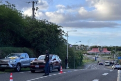 Vaste opération de contrôle à la frontière de Bellevue, à Saint-Martin : drogue, armes et clandestins dans le viseur