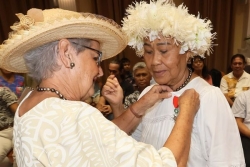 Annie Tuheiava-Mairau, femme d'exception élevée au rang de Chevalier de la Légion d’honneur 