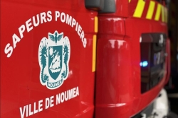 Vingt sapeurs-pompiers mobilisés pour éteindre l'incendie d'une habitation à Nouméa