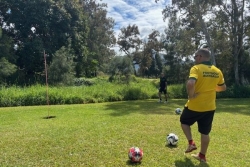Loisirs. Entre jeu et sport, le footgolf met dans le mille