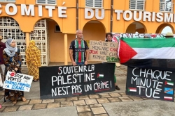 Une manifestation pour soutenir le peuple palestinien à Mamoudzou