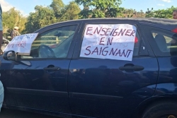 Pas de cours aux collèges de Passamainty et M'tsamboro, le mouvement se poursuit ce mercredi pour les salaires des contractuels