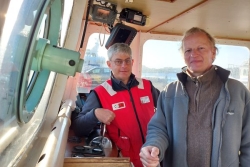 En mer avec le pilote maritime de Saint-Pierre-et-Miquelon, l’homme qui amène les gros bateaux au port 
