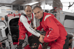 Transat Café l'Or : "C'est l'équipier de référence en double", le réunionnais Morgan Lagravière sur la ligne de départ avec Jérémie Beyou