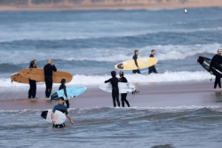 En Australie, les surfeurs adoptent des combinaisons spéciales pour se protéger des requins