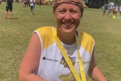PORTRAIT : malgré une lourde opération à cœur ouvert récente, Amandine prépare le Trail de Bourbon, une des courses du Grand Raid