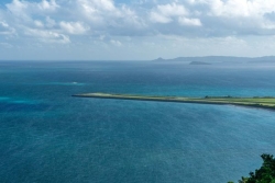 Un baigneur égaré près de la plage de Petit Moya à Pamandzi