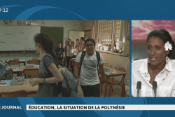 Invitée du JT, la secrétaire générale de l'UNSA éducation nationale Morgane Verviers