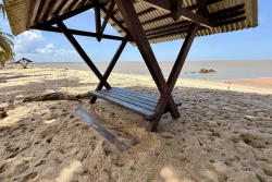 Après les fortes houles à Yalimapo, les acteurs locaux se mobilisent face à un littoral fragilisé