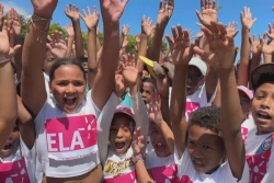 Course ELA : des petites jambes pour un élan de solidarité à l'école Laurent Vergès du Port