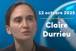 Claire Durrieu, directrice de la mission reconstruction, est l’invitée du journal télévisé