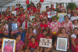 300 membres de la famille Ioane réunis à Tiarei 