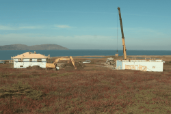 À l’abri de la montée des eaux, les premiers habitants pourraient emménager sur le site du nouveau village de Miquelon au printemps 2026