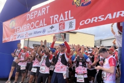 VIDEO. Relais Zembrocal : top départ donné à Saint-Joseph pour les inscrits de la première course du Grand Raid 2025