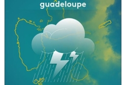 Vigilance jaune pour fortes pluies et orages en Guadeloupe et à Saint-Martin également concerné par une forte houle