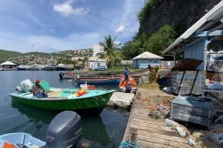 Les fortes houles pénalisent les pêcheurs de Case-Pilote