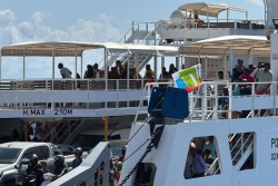 Droit de retrait à la barge : les navires circulent normalement, tandis que l'accès a été rendu gratuit par les agents