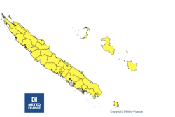 Encore de la pluie et des orages sur l'ensemble de la Calédonie 