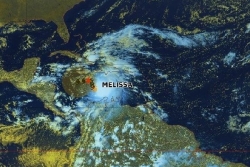 La tempête tropicale Melissa se renforce lentement au sud d’Haïti : une intensification en ouragan envisagée. Pas d'impact sur la Martinique