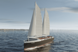Ce cargo à voiles victime d'une avarie en plein milieu de l'Atlantique pour sa première traversée