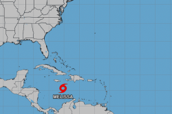 Tempête tropicale Melissa : un mort en Haïti et des pluies torrentielles en République dominicaine et à la Jamaïque