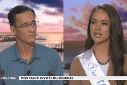 Invitée du journal, Hinaupoko Devèze, Miss Tahiti 2025