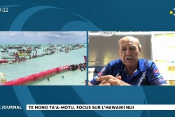Hawaiki Nui Va'a 2025 : "La recommandation est que tout le monde donne le meilleur de soi-même afin qu'ils soient tous satisfaits à l'arrivée quelle que soit la place" explique Louis Mai'otu'i, vice-président du comité organisateur