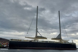 Le Neoliner Origin a accosté à Saint-Pierre et Miquelon après 9 jours de traversée