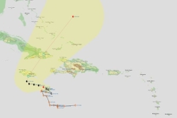 La tempête tropicale forte Melissa se renforce et fait trois morts en Haïti