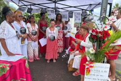 "Femmes courage assassinées, nous vous devons ce temps de souvenir" : à Saint-Benoît, un temps de mémoire pour les victimes de féminicides