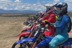 Fin de saison éprouvante pour les motards à Pouembout