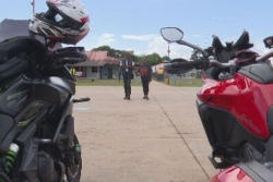Une balade à moto organisée pour les personnes malvoyantes