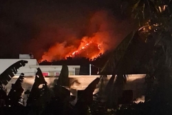 Des feux ont mobilisé les pompiers à Tsoundzou 2, Sada et Bandrélé