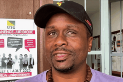 Yannick Xavier, secrétaire général de l'Union des travailleurs Guyanais (UTG), relaxé en appel