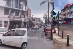 Saint-Pierre : une voiture folle fonce en marche arrière dans le centre-ville, l'automobiliste interpellé