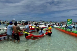 Hawaiki Nui va'a 2025 : la course Aere contre le cancer, pour l’inclusion et la jeunesse – découvrez les résultats