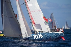 La Boulangère Mini Transat : Robinson Pozzoli solide dans le top 5, le suspense s’intensifie à mi-parcours