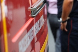 Un feu d'habitation au village Saramaca ce matin à Kourou