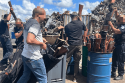 "On risque tous de prendre une balle perdue" ...Environ 1 000 armes détruites à Fort-de-France dans le cadre de l’opération 'Déposez les armes'