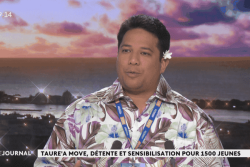 Taurea Move: Nahiti Teariki, vice-président de l'Union polynésienne de la jeunesse, invité du JT