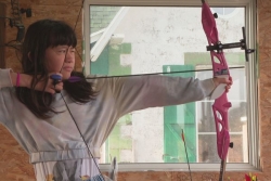 L'association de tir à l'arc La Flèche boréale compte de plus en plus de jeunes parmi ses adhérents