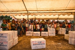 L'école d'Acoua 1 a reçu des colis de fournitures scolaires venus d'Hexagone