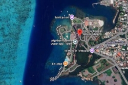 Un homme découvert mort hier dans le lagon devant l'hôtel Intercontinental