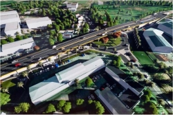 Prolongation du TCSP vers le nord atlantique de Martinique : le réaménagement du carrefour de Mango Vulcin est d’abord lancé par la CTM