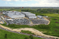 Route départementale 106 : quand chaque forte pluie transforme la route vers le nouveau CHU en parcours du combattant...