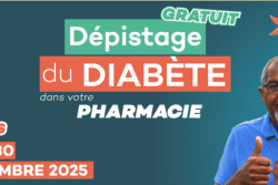 Dépistage du diabète en pharmacie du 3 au 30 novembre 2025